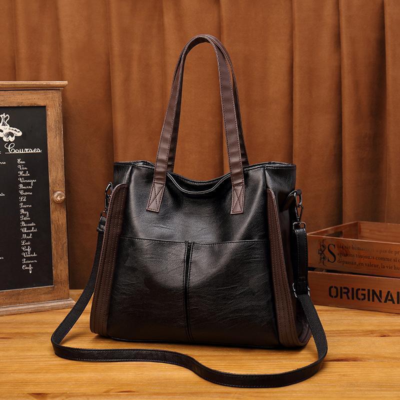 Bolsa de Couro Clássica - Barcelona