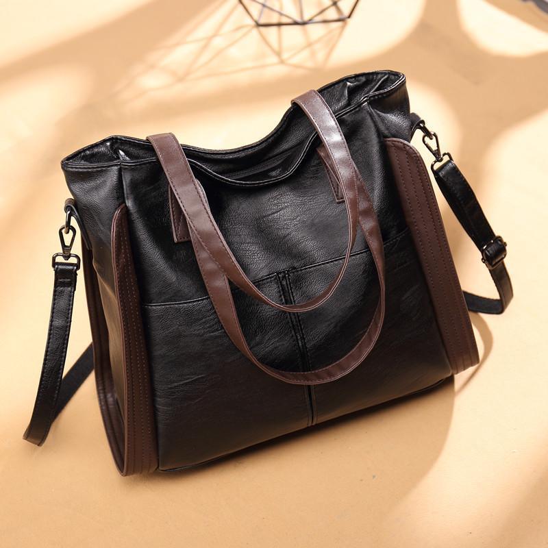 Bolsa de Couro Clássica - Barcelona