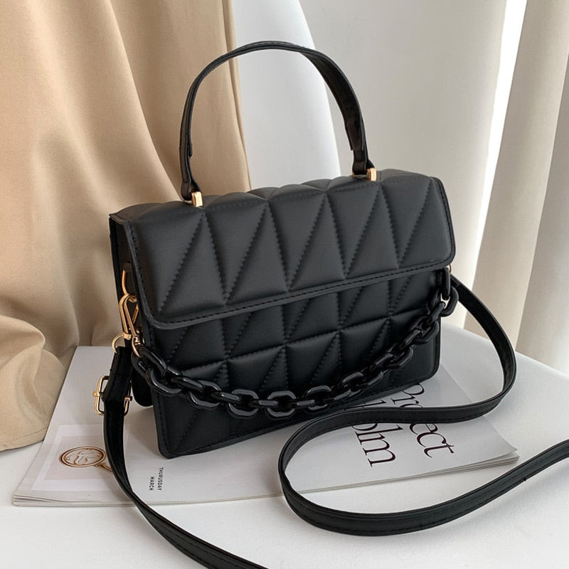 Bolsa Feminina de Couro 2 em 1 Durável e Estilosa